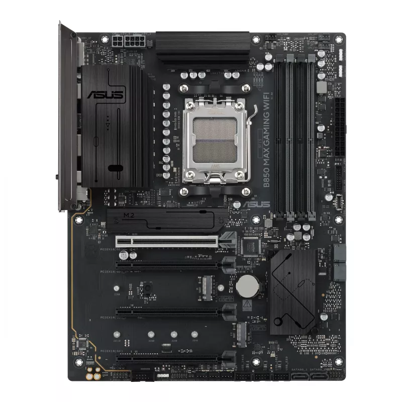 Mātesplate ASUS B850 MAX GAMING WIFI Socket AM5 ATX, AMD B850, DDR5, 4 DIMM, 256 GB, Wi‑Fi 6E, 2.5Gb Ethernet