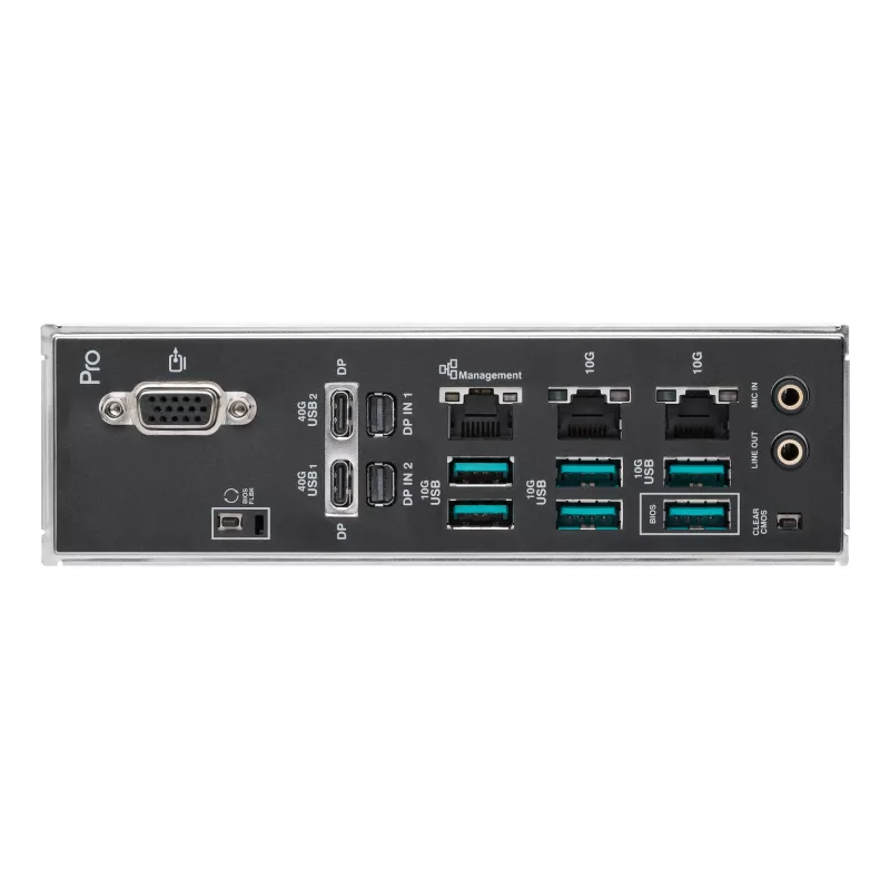 Mātesplate ASUS Pro WS W890E-SAGE SE — Intel W890, LGA 4710-2, EEB, 8x DIMM DDR5, astoņkanālu, 10GbE