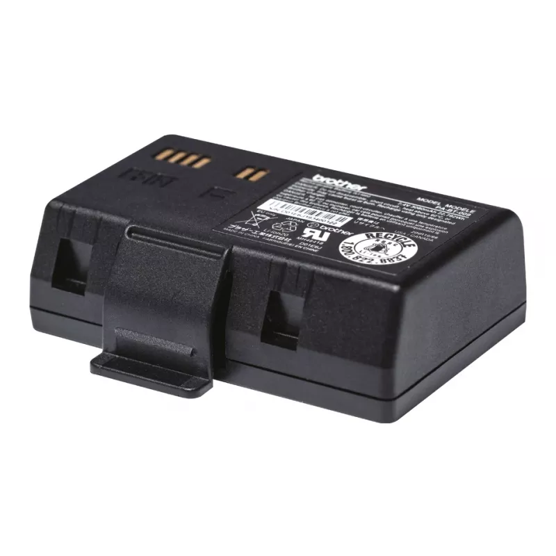 Baterija Brother etiķešu printeriem PABT009 – saderīga ar RJ-3035B un RJ-3055WB, 1 gab., melna