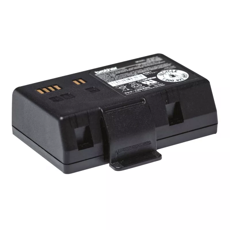 Baterija Brother etiķešu printeriem PABT009 – saderīga ar RJ-3035B un RJ-3055WB, 1 gab., melna