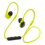 Hama Freedom Athletics III austiņas, bezvadu, auss āķis, ievietojamas, sporta, Bluetooth, melnas, dzeltenas
