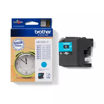 Brother LC-125XLC tintes kasetne 1 gab. Oriģināla ciānkrāsa