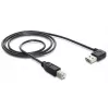 USB kabelis DeLOCK 1m USB 2.0 A - B v/v melns