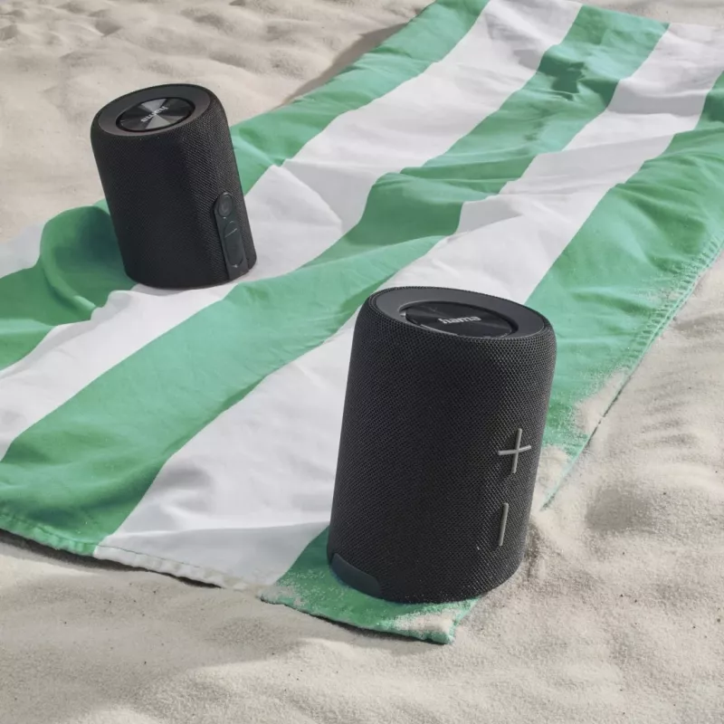 Hama Twin 4.0 Stereo portatīvais skaļrunis Melns 30 W