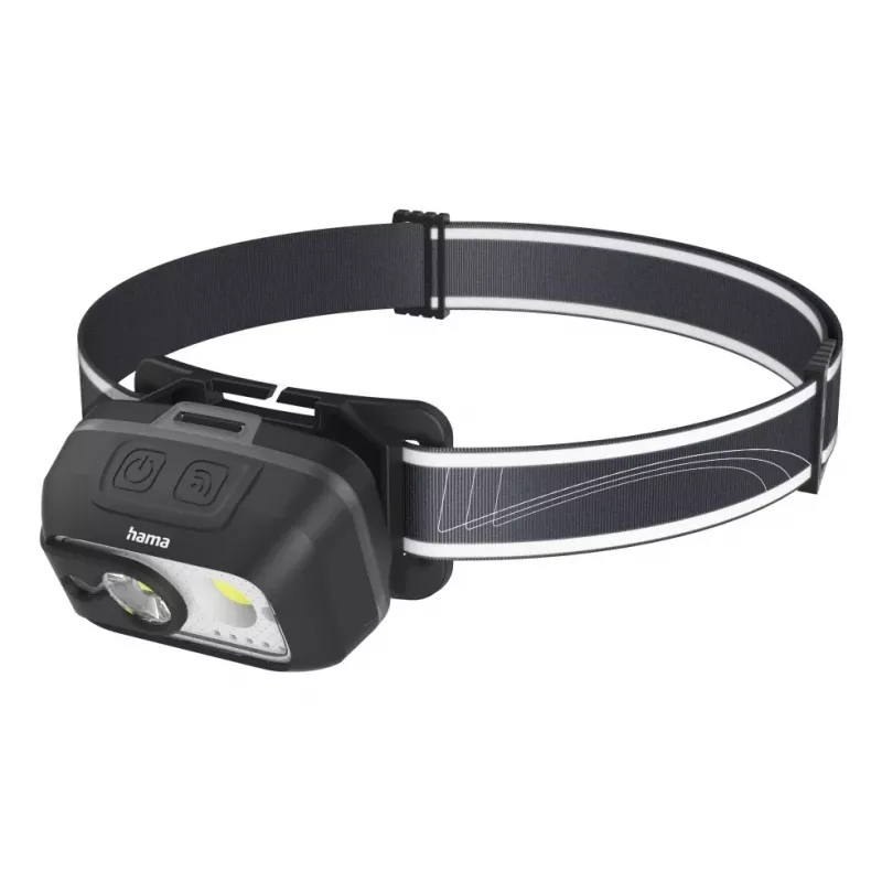 Hama HL500-C Melns, Pelēks Galvas lentes lukturītis LED
