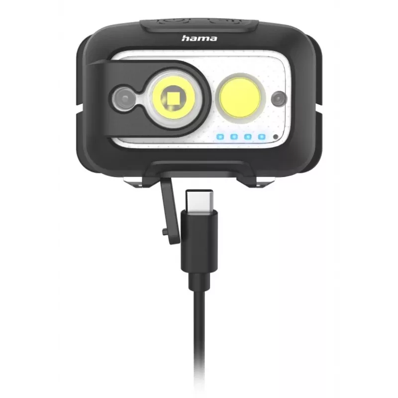 Hama HL500-C Melns, Pelēks Galvas lentes lukturītis LED
