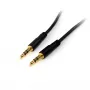 StarTech.com 10 pēdu plāns 3,5 mm stereo audio kabelis - vīr./vīr.