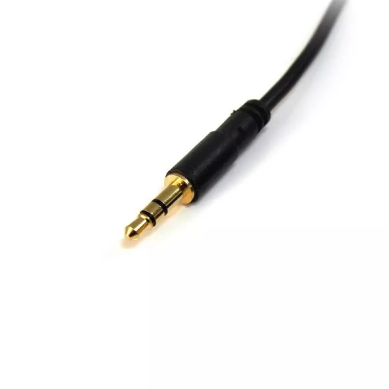 StarTech.com 10 pēdu plāns 3,5 mm stereo audio kabelis - vīr./vīr.