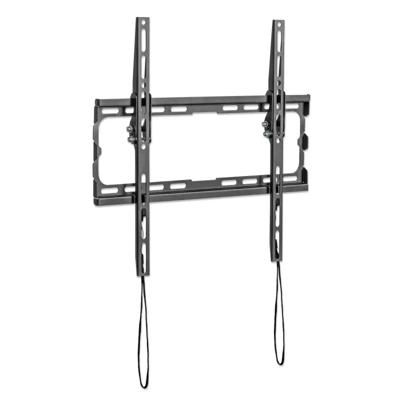 Manhattan sienas stiprinājums televizoram un monitoriem (noliecams), ekrāniem no 32 collām līdz 55 collām, VESA saderība: visi starp 200x200mm līdz 400x400mm - pārbaudiet četru montāžas caurumu izmērus ekrāna aizmugurē, lai nodrošinātu atbilstību, maks. 35kg, melns, kronšteins