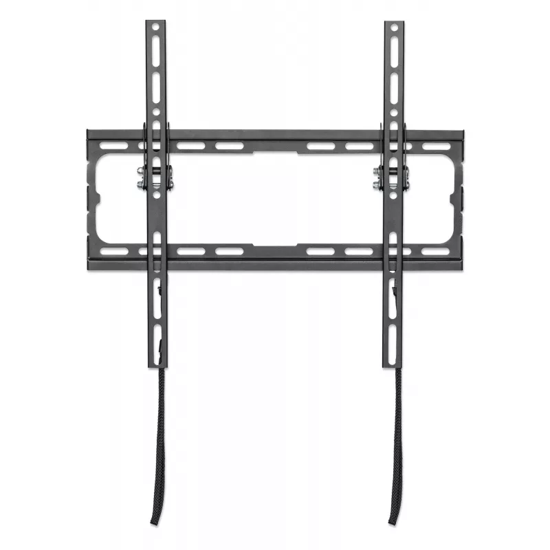 Manhattan sienas stiprinājums televizoram un monitoriem (noliecams), ekrāniem no 32 collām līdz 55 collām, VESA saderība: visi starp 200x200mm līdz 400x400mm - pārbaudiet četru montāžas caurumu izmērus ekrāna aizmugurē, lai nodrošinātu atbilstību, maks. 35kg, melns, kronšteins