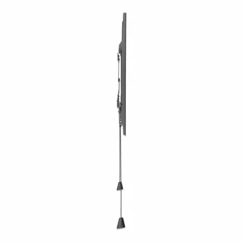 Manhattan sienas stiprinājums televizoriem un monitoriem (fiksēts zema profila), ekrāniem no 43 collām līdz 100 collām, VESA saderība: visi izmēri no 200x200 mm līdz 800x400 mm - pārbaudiet četru montāžas caurumu izmērus ekrāna aizmugurē, lai pārliecinātos par piemērotību, maksimālā slodze 70 kg, melns, kronšteins