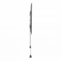 Manhattan sienas stiprinājums televizoriem un monitoriem (fiksēts zema profila), ekrāniem no 43 collām līdz 100 collām, VESA saderība: visi izmēri no 200x200 mm līdz 800x400 mm - pārbaudiet četru montāžas caurumu izmērus ekrāna aizmugurē, lai pārliecinātos par piemērotību, maksimālā slodze 70 kg, melns, kronšteins