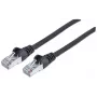 Intellinet tīkla komutācijas kabelis, Cat6, 1 m, melns, varš, S/FTP, LSOH / LSZH, PVC, RJ45, zeltīti kontakti, bezķīļa, ar šarni, mūža garantija