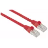 Intellinet Network komutācijas kabelis, Cat6, 3m, Sarkans, Copper, S/FTP, LSOH / LSZH, PVC, RJ45, Gold Plated Contacts, Snagless, Booted, Lifetime Warranty