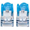 Intellinet tīkla komutācijas kabelis, Cat6, 10 m, zils, varš, S/FTP, LSOH / LSZH, PVC, RJ45, apzeltīti kontakti, bez aizķeršanās, ar apvalku, mūža garantija