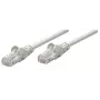 Intellinet tīkla komutācijas kabelis, Cat6, 1,5 m, pelēks, varš, S/FTP, LSOH / LSZH, PVC, RJ45, zeltīti kontakti, bez aizķeršanās, ar aizsarguzmavu, mūža garantija