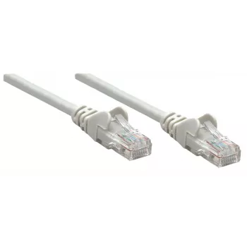 Intellinet tīkla komutācijas kabelis, Cat6, 1,5 m, pelēks, varš, S/FTP, LSOH / LSZH, PVC, RJ45, zeltīti kontakti, bez aizķeršanās, ar aizsarguzmavu, mūža garantija