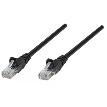 Intellinet tīkla komutācijas kabelis, Cat6A, 20 m, melns, varš, S/FTP, LSOH/LSZH, PVC, RJ45, zeltīti kontakti, bezķepīgs, ar aizsargapvalku, mūža garantija