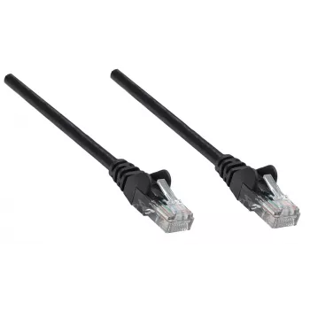 Intellinet tīkla komutācijas kabelis, Cat6A, 20 m, melns, varš, S/FTP, LSOH/LSZH, PVC, RJ45, zeltīti kontakti, bezķepīgs, ar aizsargapvalku, mūža garantija