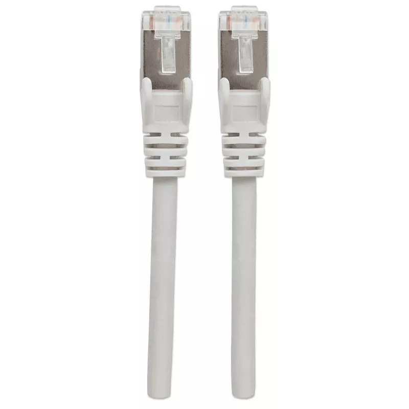 Intellinet tīkla ielāpu vads, Cat7 vads/Cat6A spraudņi, 1 m, pelēks, varš, S/FTP, LSOH / LSZH, PVC, RJ45, zeltīti kontakti, bez aizķeršanās, ar aptveri, mūža garantija