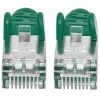 Intellinet tīkla ielāpu vads, Cat7 vads/Cat6A spraudņi, 3 m, zaļš, varš, S/FTP, LSOH / LSZH, PVC, RJ45, zelta pārklājuma kontakti, bez aizķeršanās, ar uzmavu, mūža garantija