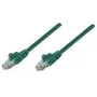 Intellinet tīkla komutācijas kabelis, Cat6A, 0,25 m, zaļš, vara, S/FTP, LSOH / LSZH, PVC, RJ45, apzeltīti kontakti, bez aizķeršanās, ar apvalku, mūža garantija