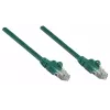 Intellinet tīkla komutācijas kabelis, Cat6A, 0,25 m, zaļš, vara, S/FTP, LSOH / LSZH, PVC, RJ45, apzeltīti kontakti, bez aizķeršanās, ar apvalku, mūža garantija