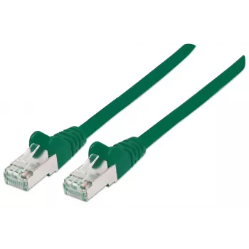 Intellinet tīkla komutācijas kabelis, Cat6, 20 m, zaļš, varš, S/FTP, LSOH / LSZH, PVC, RJ45, zeltīti kontakti, bez aizķeršanās, ar aizsargapvalku, mūža garantija