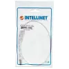 Intellinet tīkla savienojuma kabelis, Cat6, 0,5 m, balts, varš, S/FTP, LSOH / LSZH, PVC, RJ45, apzeltīti kontakti, bez aizķeršanās, ar aizsarguzmavu, mūža garantija
