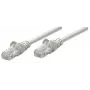Intellinet tīkla savienojuma vads, Cat6, 7,5 m, pelēks, CCA, U/UTP, PVC, RJ45, zeltīti kontakti, aizsardzība pret aizķeršanos, ar uzmavu, mūža garantija