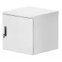 Intellinet Industrial IP55 19 collu sienas skapis ar integrētiem ventilatoriem, 12U 600 mm dziļums, uz jumta uzstādīts divu ventilatoru ventilācijas bloks, no putekļiem un ūdens aizsargāts korpuss, samontēts, gaiši pelēks RAL7035