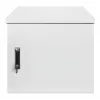 Intellinet Industrial IP55 19 collu sienas skapis ar integrētiem ventilatoriem, 12U 600 mm dziļums, uz jumta uzstādīts divu ventilatoru ventilācijas bloks, no putekļiem un ūdens aizsargāts korpuss, samontēts, gaiši pelēks RAL7035