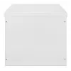 Intellinet Industrial IP55 19 collu sienas skapis ar integrētiem ventilatoriem, 12U 600 mm dziļums, uz jumta uzstādīts divu ventilatoru ventilācijas bloks, no putekļiem un ūdens aizsargāts korpuss, samontēts, gaiši pelēks RAL7035