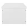 Intellinet Industrial IP55 19 collu sienas montāžas skapis ar integrētiem ventilatoriem, 9U 600 mm dziļums, jumtā montējams divu ventilatoru ventilācijas bloks, putekļu un ūdens necaurlaidīgs korpuss, salikts, gaiši pelēks RAL7035