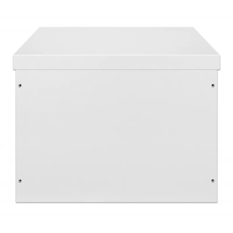 Intellinet Industrial IP55 19 collu sienas montāžas skapis ar integrētiem ventilatoriem, 9U 600 mm dziļums, jumtā montējams divu ventilatoru ventilācijas bloks, putekļu un ūdens necaurlaidīgs korpuss, salikts, gaiši pelēks RAL7035