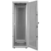 Intellinet 19 collu servera skapis - Brīvi stāvošs, 42U, 600x1000mm (platums x dziļums), Pelēks, Samontēts, Maks. 1500 kg, Daudzpunktu durvju slēdzene, Viena slēdzene katram sānu panelim, Izmantojamais dziļums 123 līdz 773 mm, IP20 aizsardzības klase, Statīvs, Tērauds