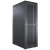 Intellinet 19 collu serveru skapis – brīvi stāvošs, 42U, 600x1000mm (platums x dziļums), melns, plakanā iepakojumā, maks. 1500 kg, daudzpunktu durvju bloķētājs, viena bloķēšana katram sānu panelim, izmantojamais dziļums 123 līdz 773 mm, IP20 aizsardzības klase, statīvs, tērauds
