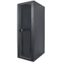 Intellinet 19 collu tīkla skapis – brīvi stāvošs, 42U, 800x800 mm (platums x dziļums), melns, plakanā iepakojumā, maks. 1500 kg, vairākpunktu durvju slēdzene, viena slēdzene katram sānu panelim, izmantojamais dziļums 123 līdz 573 mm, IP20 vērtējums, plaukts, tērauds