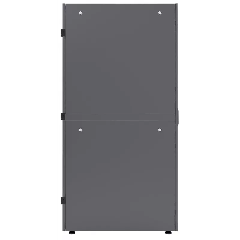 Intellinet 19 collu servera skapis - brīvi stāvošs, 42U, 600x1200mm (platums x dziļums), melns, plakanais iepakojums, maks. 1500kg, daudzpunktu durvju slēdzene, viena slēdzene katram sānu panelim, lietojamais dziļums 123 līdz 973mm, IP20 aizsardzības klase, statīvs, tērauds