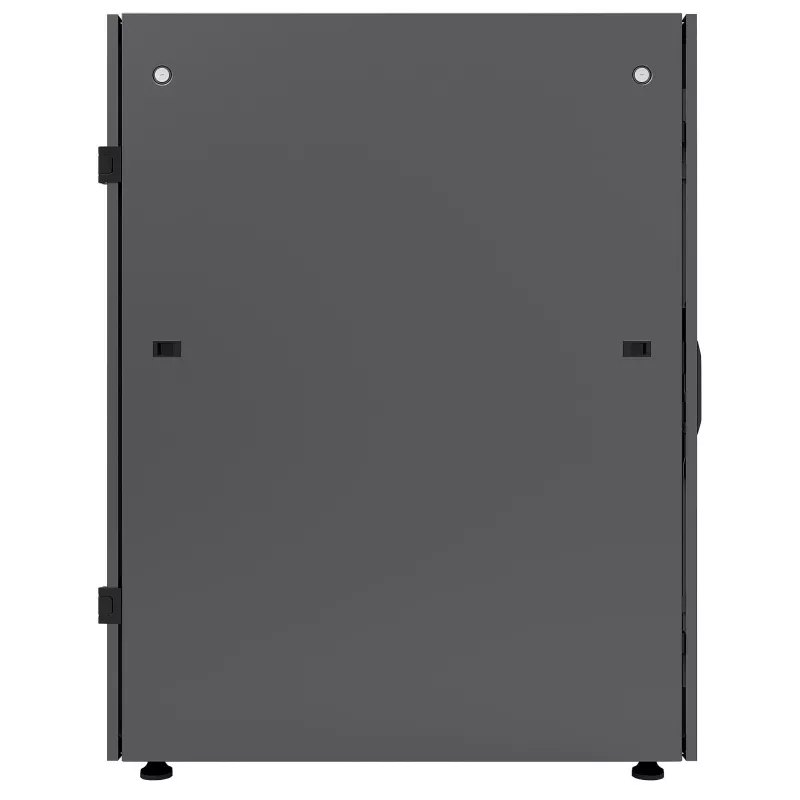 Intellinet 19 collu serveru skapis — stāvošs, 36U, 600x1200 mm (platums x dziļums), melns, plakani iepakots, maks. 1500 kg, daudzpunktu durvju slēdzene, viena slēdzene katram sānu panelim, lietderīgais dziļums 123–973 mm, IP20 novērtējums, plaukts, tērauds