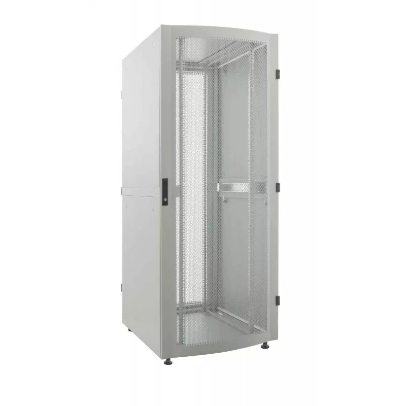 Intellinet 19 collu servera skapis - brīvi stāvošs (Premium), 26U, 600x1000 mm (platums x dziļums), pelēks, samontēts, maks. 2000 kg, daudzpunktu durvju slēdzene, dalīti sānu paneļi (divas slēdzenes katrā pusē), izmantojamais dziļums 129 līdz 829 mm, IP20 novērtējums, plaukts, alumīnijs