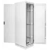 Intellinet Industrial IP55 19 collu tīkla skapis ar integrētiem ventilatoriem, 42U 800 mm dziļums, uz jumta montēts četru ventilatoru ventilācijas bloks, putekļu un ūdens strūklu aizsardzība, stāvošs, salikts, gaiši pelēks RAL7035