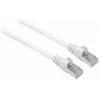 Intellinet tīkls komutācijas kabelis, Cat7 kabelis/Cat6A Plugs, 1m, balta, Copper, S/FTP, LSOH / LSZH, PVC, RJ45, Gold Plated Contacts, Snagless, Booted, Lifetime Warranty