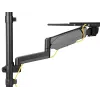 Equip 17 inch-32 inch Single Monitor Wall-Mounted Workstation