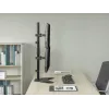 Equip 17 collu-32 collu dubultais vertikālais monitoru galda statīvs