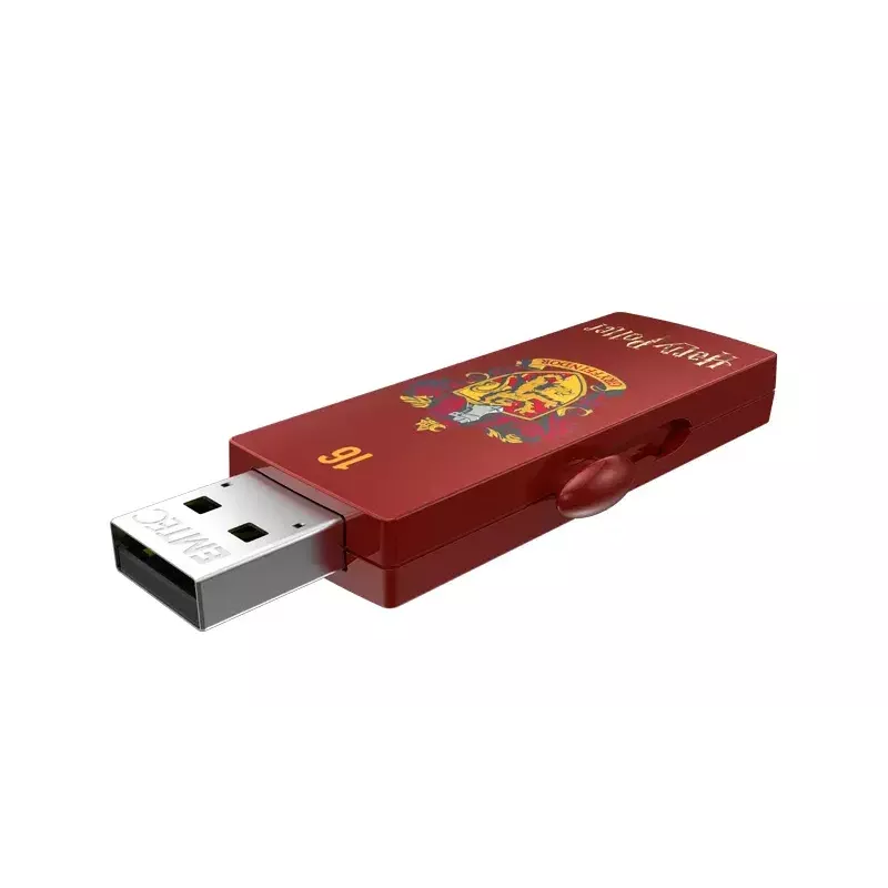 USB zibatmiņa EMTEC M730 Harry Potter 16 GB, USB Type-A 2.0, sarkana, bīdāma