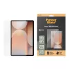 Ekrāna aizsargstikls PanzerGlass Samsung Galaxy Tab S9 / S9 FE / S10 FE — rūdīts stikls, PET, silikons, caurspīdīgs, Ultra‑Wide Fit