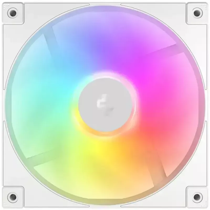 Dzesēšanas ventilators DeepCool FD14 ARGB balta 140mm 3in1 — 140 mm, ARGB, balts, 3 gab. komplekts