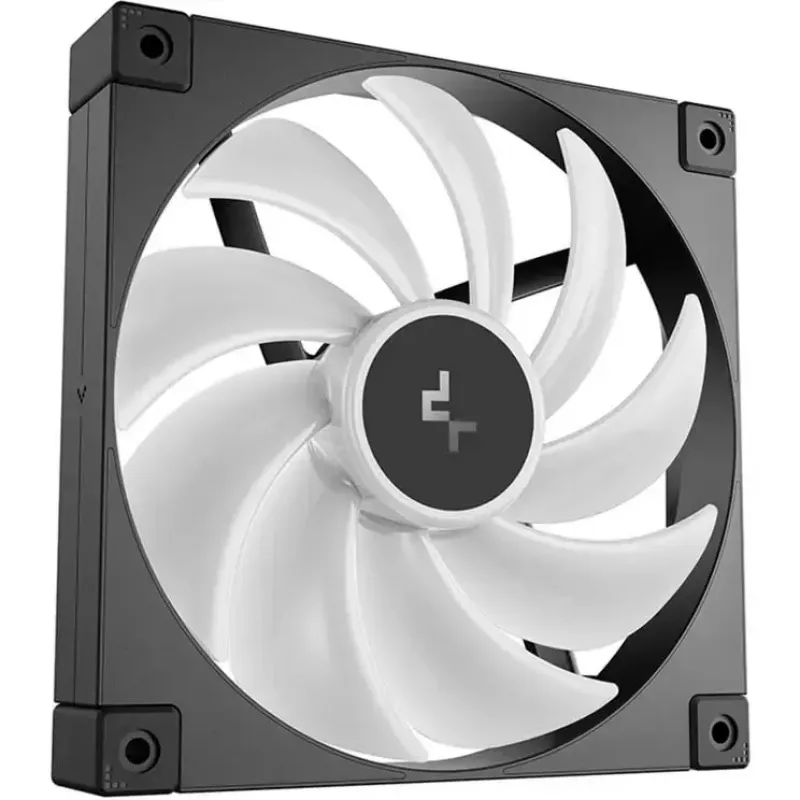 Korpusa ventilators DeepCool FD14 ARGB 140mm Melns 140x140x25