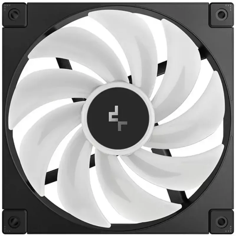 Korpusa ventilators DeepCool FD14 ARGB 140mm Melns 140x140x25